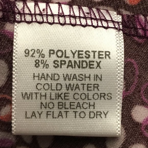 GIBSON Short Sleeve Graphic Wrap Dress - Picture 10 of 10